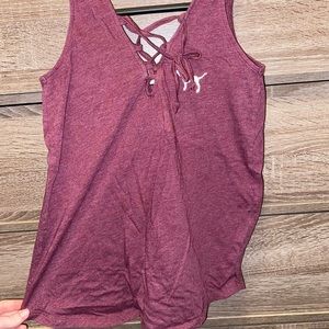 Good condition burgundy Pink tank